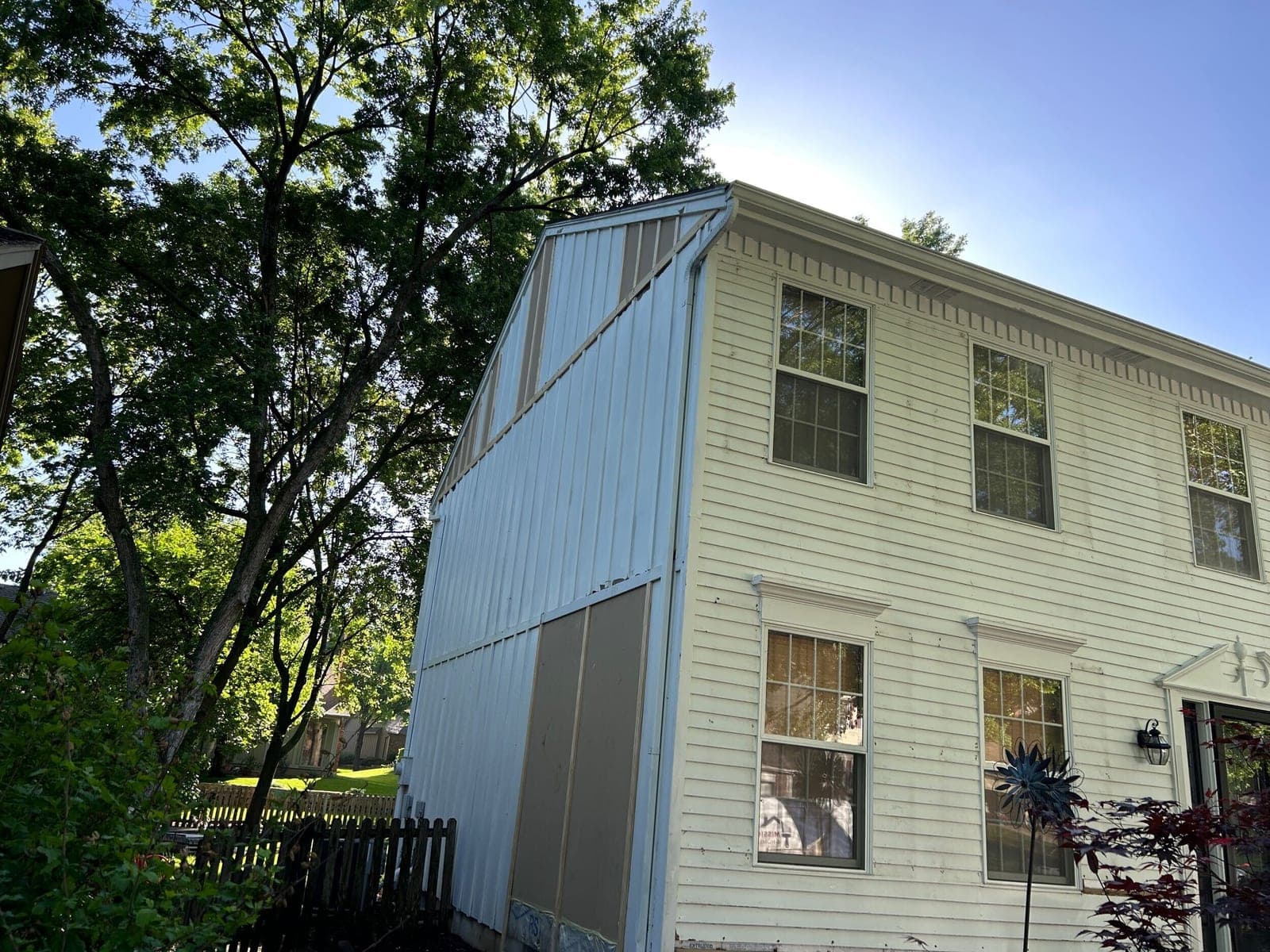 Right side wood rot replacement