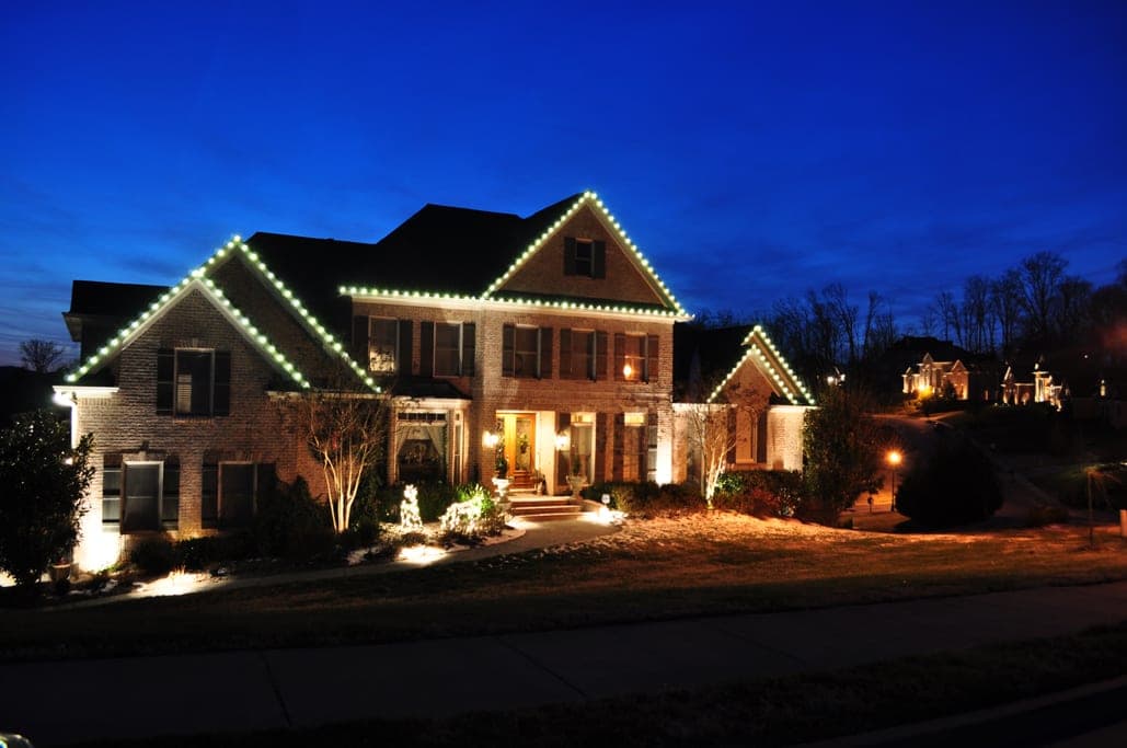 Holiday Lighting in July and A Big Mission Painting Update