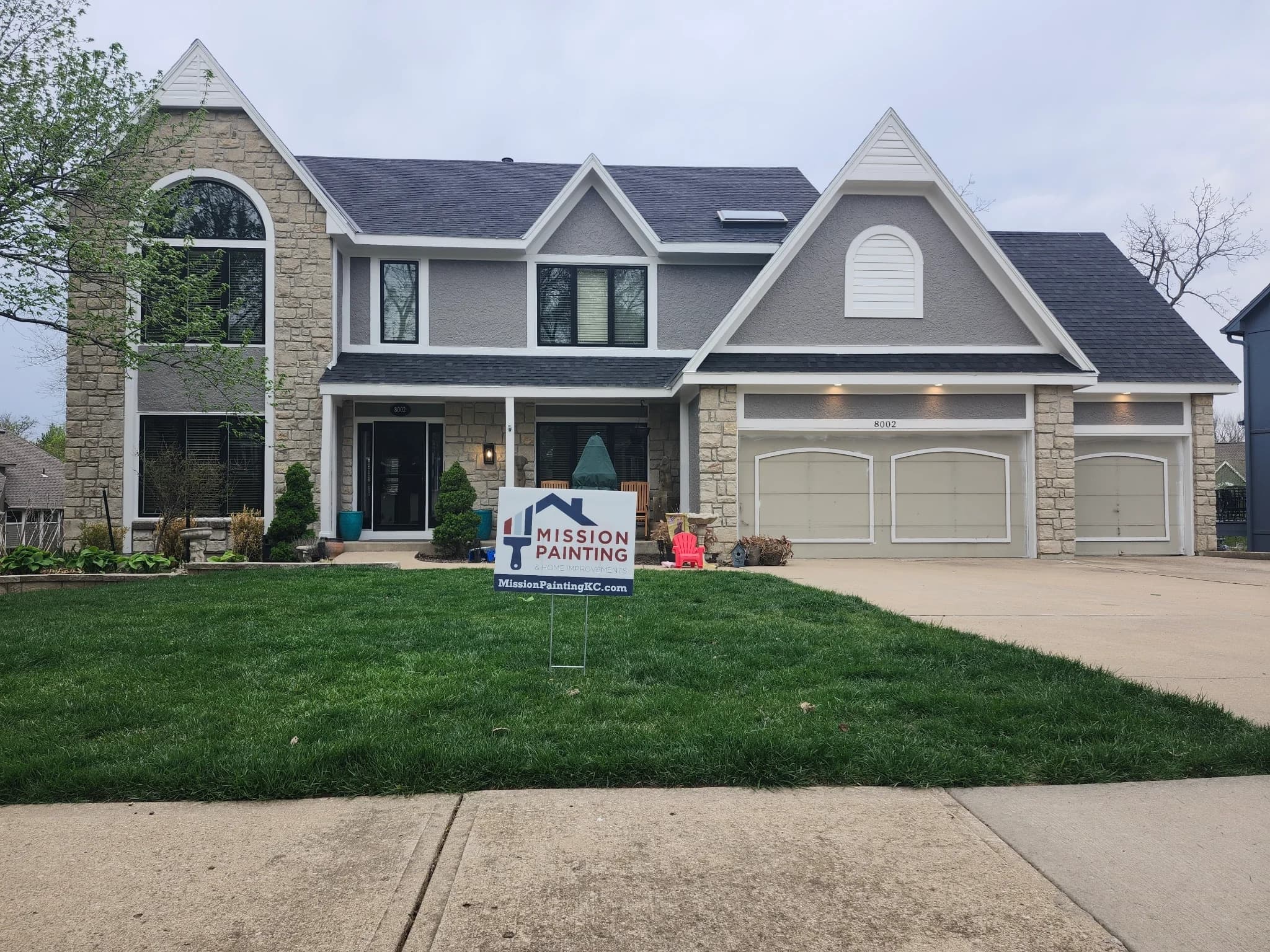 Painting project in Lenexa by Mission Painting β after