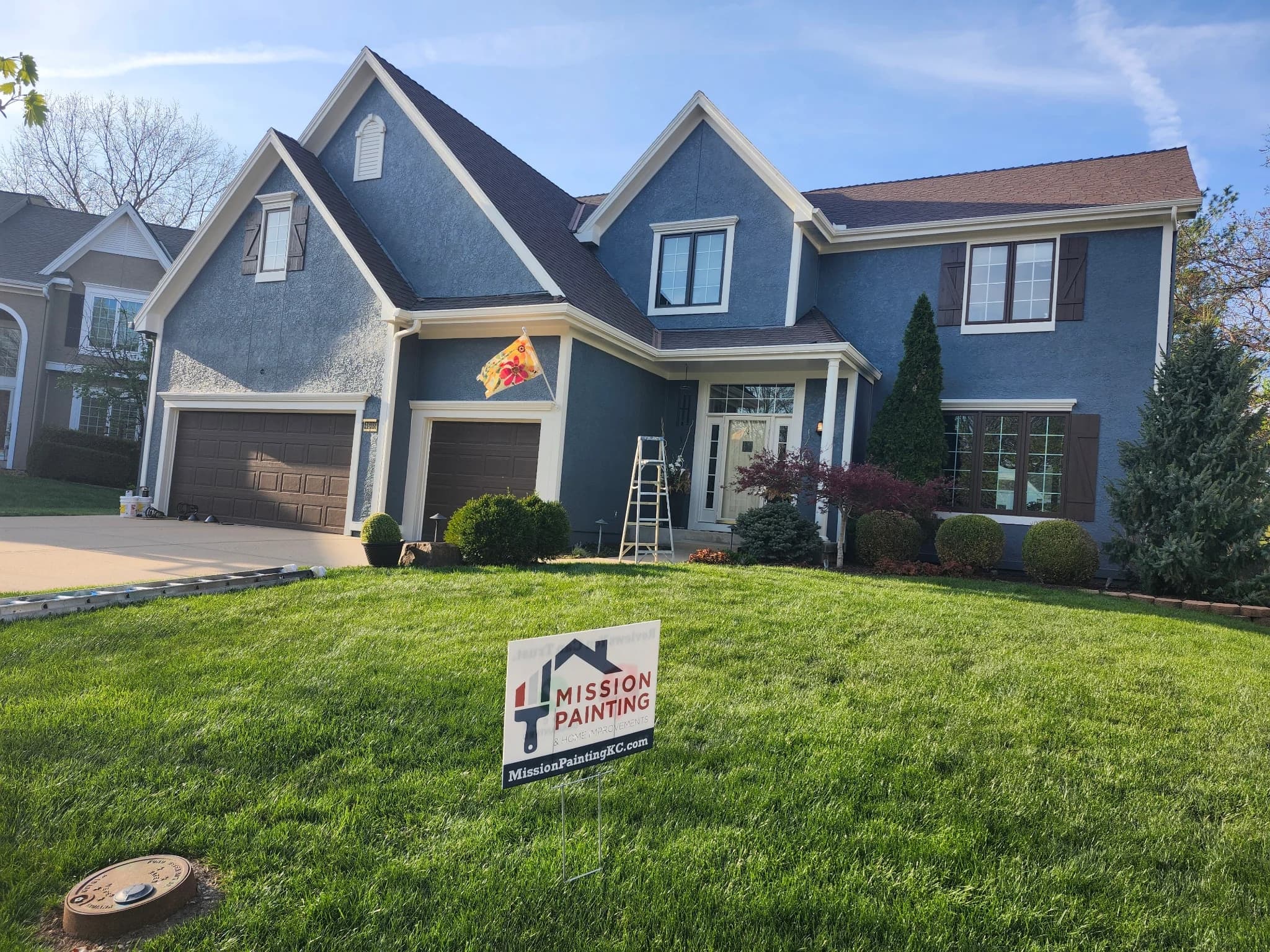 Painting project in Overland Park by Mission Painting β after
